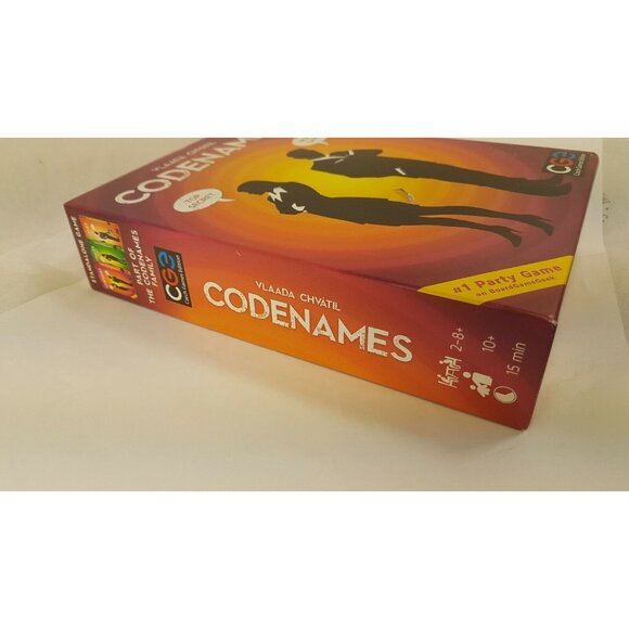 Vlaada Chvatil Codenames Top Secret Word Card Board Game Czech Games Edition - Picture 3 of 9